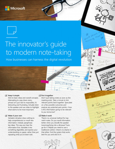 Innovator's Guide to Modern Note Taking