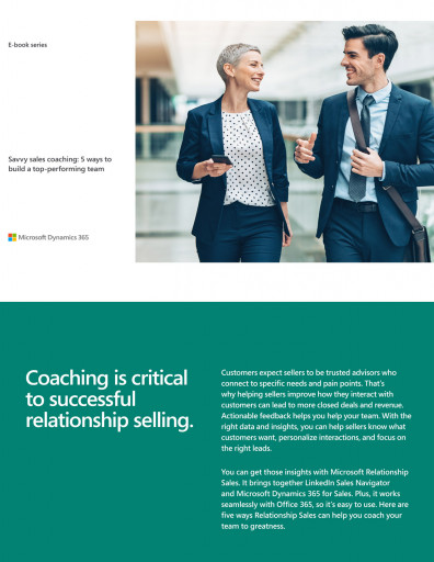 Savvy Sales Coaching: 5 Ways to Build a Top-Performing Team