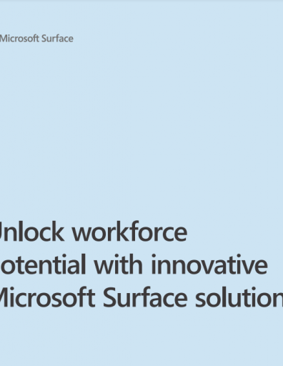 Unlock workforce potential with innovative Microsoft Surface solutions